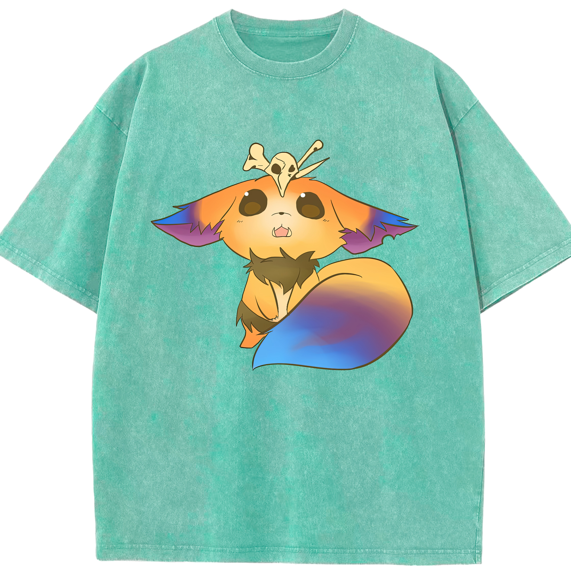 リーグ・オブ・レジェンド League of Legends LOL 綿100% ヴィンテージ風 半袖Tシャツ（フロントプリント）